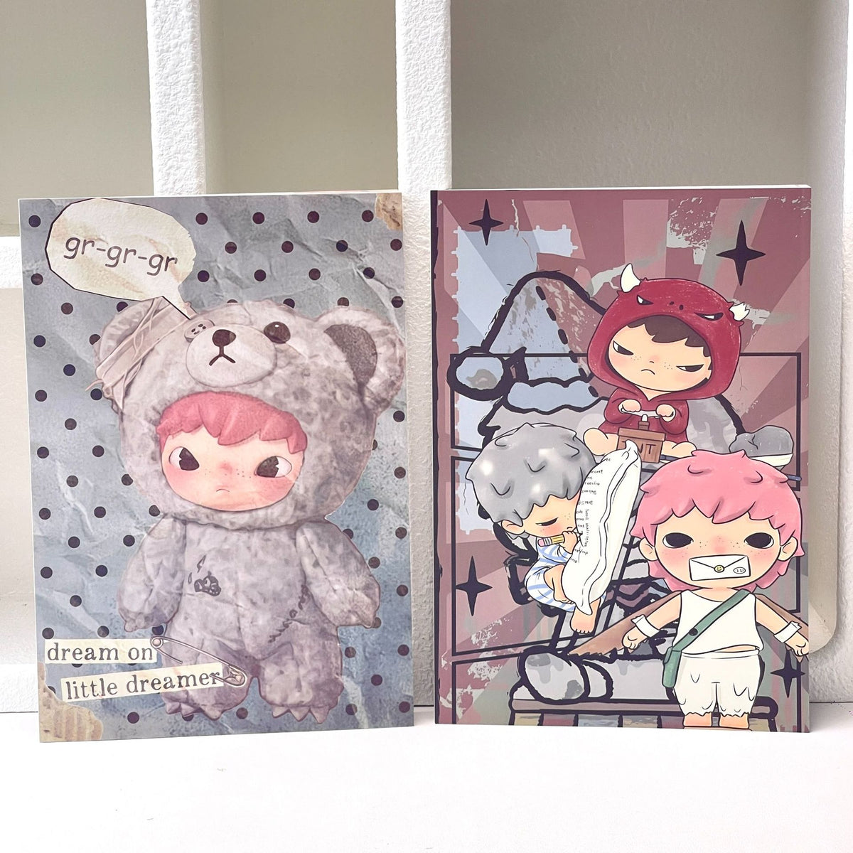 Cute "Little Wild" B5 Lay-Flat Notebook – Printed Cover, Full-Color Pages (Diary/Planner)